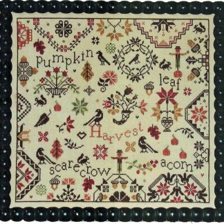 Simple Gifts: Harvest cross stitch pattern from Praiseworthy Stitches PWS-SGHV