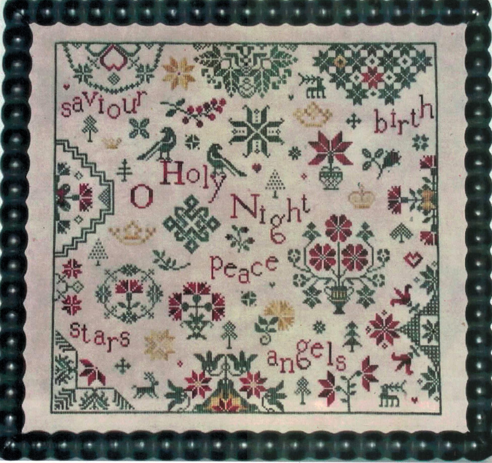 Simple Gifts: O Holy Night cross stitch pattern from Praiseworthy Stitches PWS-SGO
