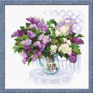 The Smell of Spring cross stitch kit from Riolis RL-0900