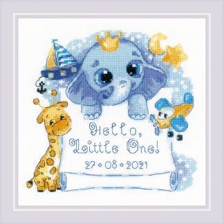 Hello, Little One! cross stitch kit from Riolis RL-1935