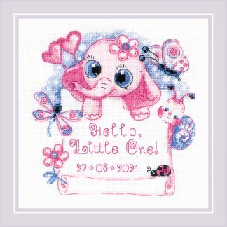 Hello, Little One! cross stitch kit from Riolis RL-1934