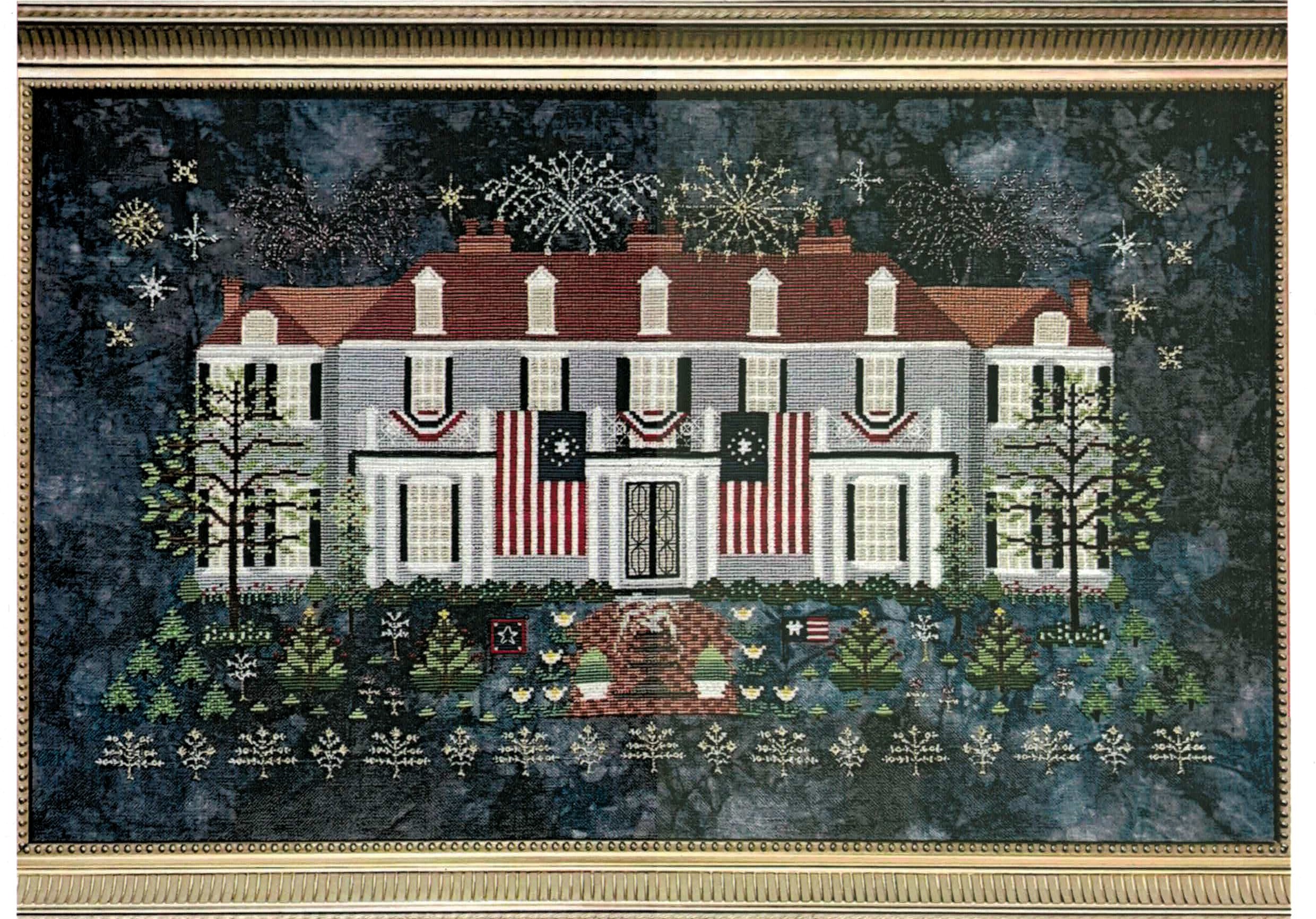 Celebration cross stitch pattern from Rosewood Manor RM-S1374
