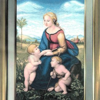La Belle Jardiniere cross stitch pattern from Solaria Gallery SG-LAB