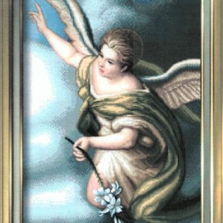 Saint Archangel Gabriel cross stitch pattern from Solaria Gallery SG-SAI