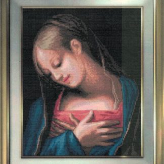 Virgin Mary cross stitch pattern from Solaria Gallery SG-VIR