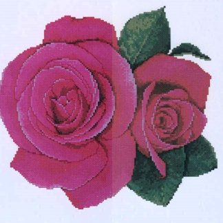 Royal Valentine cross stitch pattern from The Silver Lining SLG-116