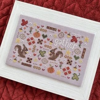 A Little Autumn cross stitch pattern from Sweet Wing Studio SWS-ALA