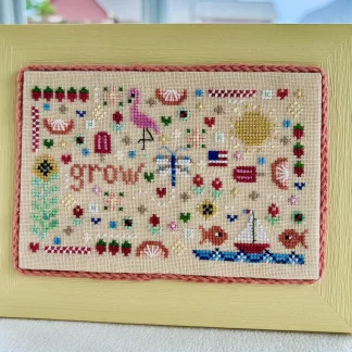 A Little Summer cross stitch pattern from Sweet Wing Studio SWS-ALSU