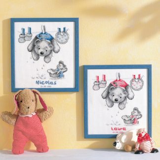 Baby Laundry cross stitch kit from Vervaco VER-PN011892