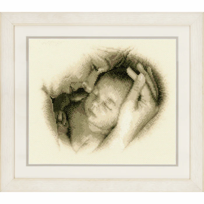 Mother & Child cross stitch kit from Vervaco VER-PN0012175