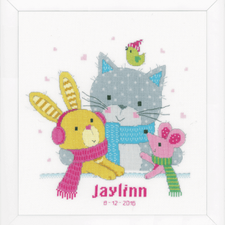 Best Friends cross stitch kit from Vervaco VER-PN0157433
