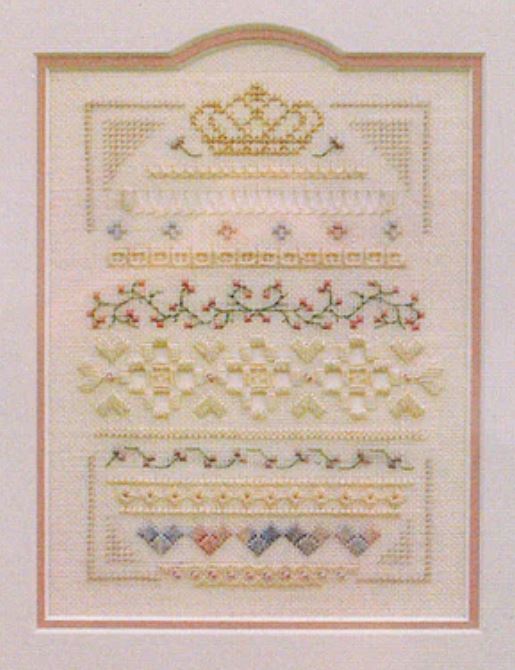 Crowning Glory cross stitch pattern from The Victoria Sampler VS-002