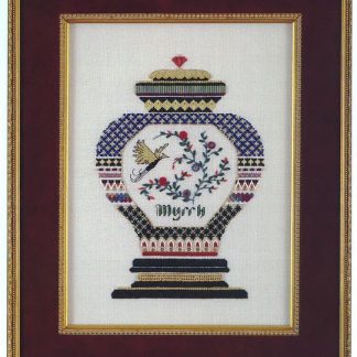 Myrrh cross stitch pattern from The Victoria Sampler VS-013
