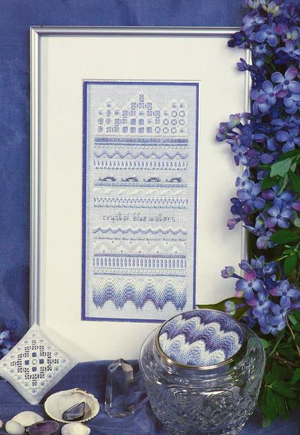 Crystal Waters Sampler cross stitch pattern from The Victoria Sampler VS-015