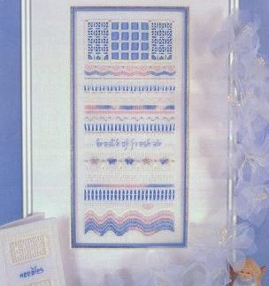 Fresh Air Sampler cross stitch pattern from The Victoria Sampler VS-019