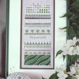 Green Earth Sampler cross stitch pattern from The Victoria Sampler VS-021