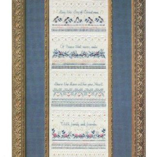 Heirloom Christmas Sampler cross stitch pattern from The Victoria Sampler VS-034