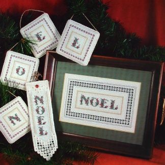Noel Sampler cross stitch pattern from The Victoria Sampler VS-040