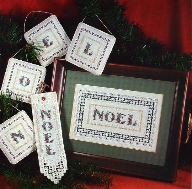 Noel Sampler cross stitch pattern from The Victoria Sampler VS-040