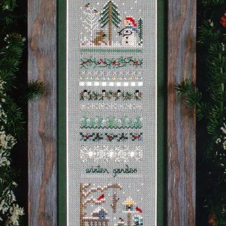 Winter Garden Sampler cross stitch pattern from The Victoria Sampler VS-042