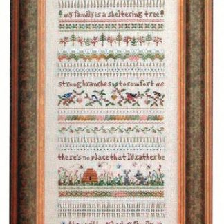 Heirloom Family Sampler cross stitch pattern from The Victoria Sampler VS-044
