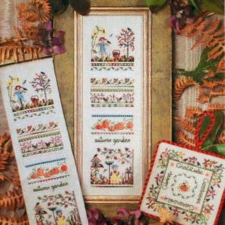 Autumn Garden Sampler cross stitch pattern from The Victoria Sampler VS-050