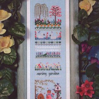 Spring Garden Sampler cross stitch pattern from The Victoria Sampler VS-055