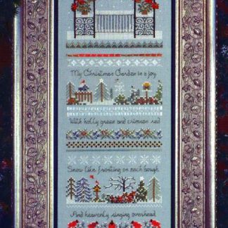 Christmas Gazebo Sampler cross stitch pattern from The Victoria Sampler VS-086