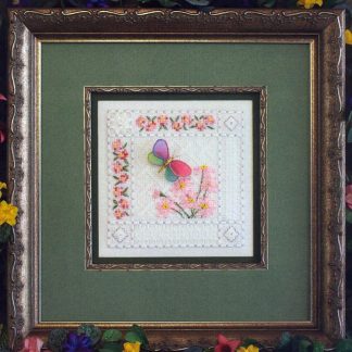 Butterfly Lace Sampler cross stitch pattern from The Victoria Sampler VS-094