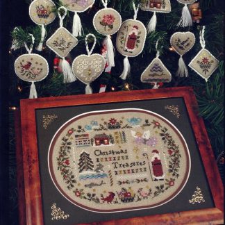 Christmas Treasures cross stitch pattern from The Victoria Sampler VS-098