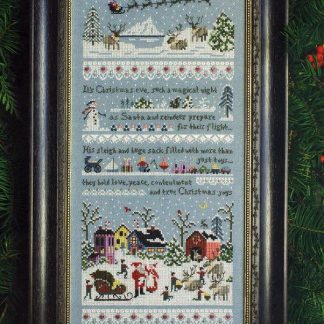 Santa's Village cross stitch pattern from The Victoria Sampler VS-121