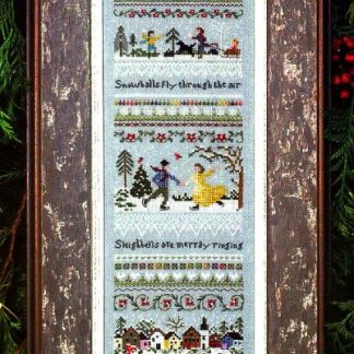 Winter Holiday Sampler cross stitch pattern from The Victoria Sampler VS-130