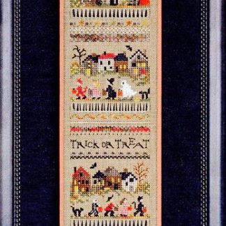 Trick or Treat cross stitch pattern from The Victoria Sampler VS-143
