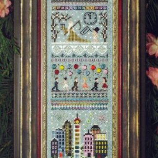 Happy New Year Sampler cross stitch pattern from The Victoria Sampler VS-146