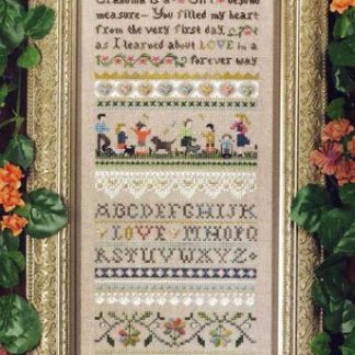 Child of my Child Sampler cross stitch pattern from The Victoria Sampler VS-166