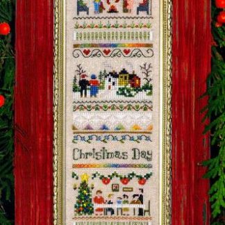 Christmas Day Sampler cross stitch pattern from The Victoria Sampler VS-174