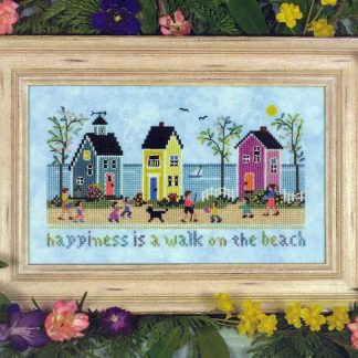 Ocean Boulevard cross stitch pattern from The Victoria Sampler VS-178