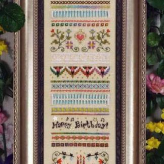 Celebrate Sampler cross stitch pattern from The Victoria Sampler VS-197