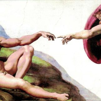 The Creation of Adam cross stitch pattern from Cross Stitch Collectibles XS-SCCS06