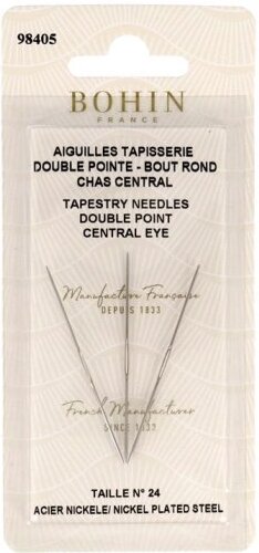 Bohin double-point needles central eye