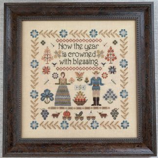 Harvest Hymn cross stitch pattern from The Blue Flower BF-HAR