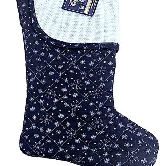 Charles Craft Stocking - blue Snowflake