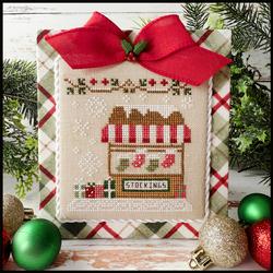 Christmas Stocking Stand cross stitch pattern from Country Cottage Needleworks CCN-CM04