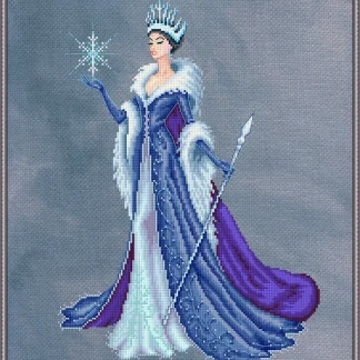 Nivara cross stitch pattern from Cross Stitching Art CSA-NIV