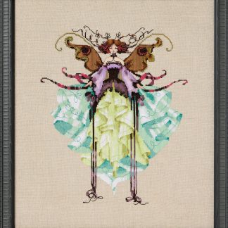 The Gatehouse Guardian cross stitch pattern from Mirabilia Designs MD-205