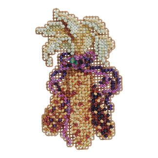 Indian Corn cross stitch bead kit from Mill Hill MH-181202