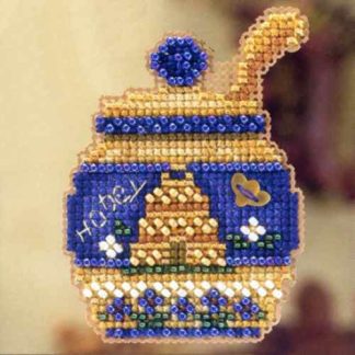 Honey Pot cross stitch bead kit from Mill Hill MH-182202