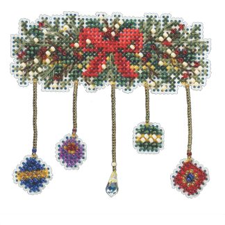 Garland cross stitch bead kit from Mill Hill MH-182232
