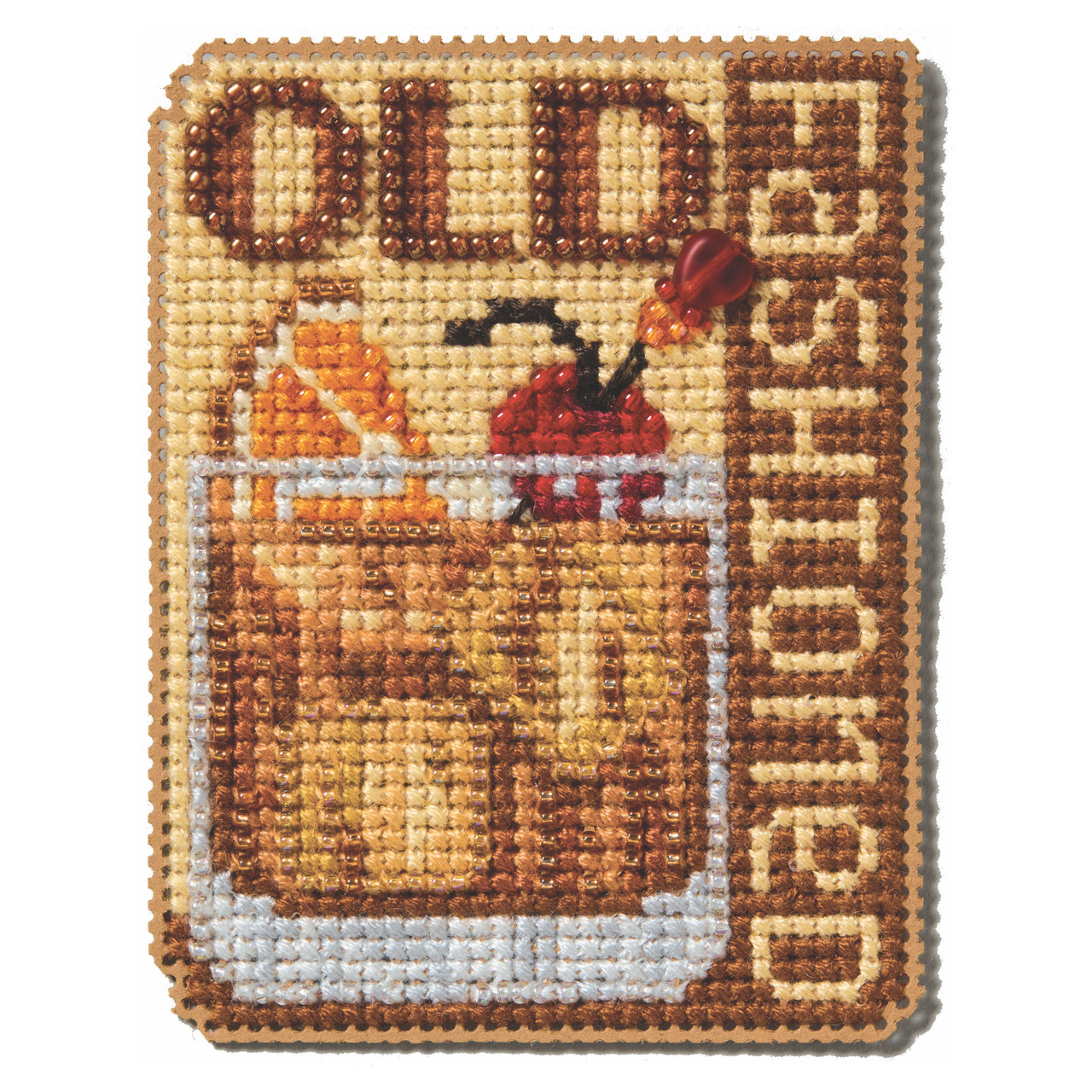 Old Fashioned cross stitch bead kit from Mill Hill MH-182514