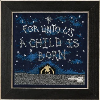 A Child is Born cross stitch bead kit from Mill Hill MH-CG302114